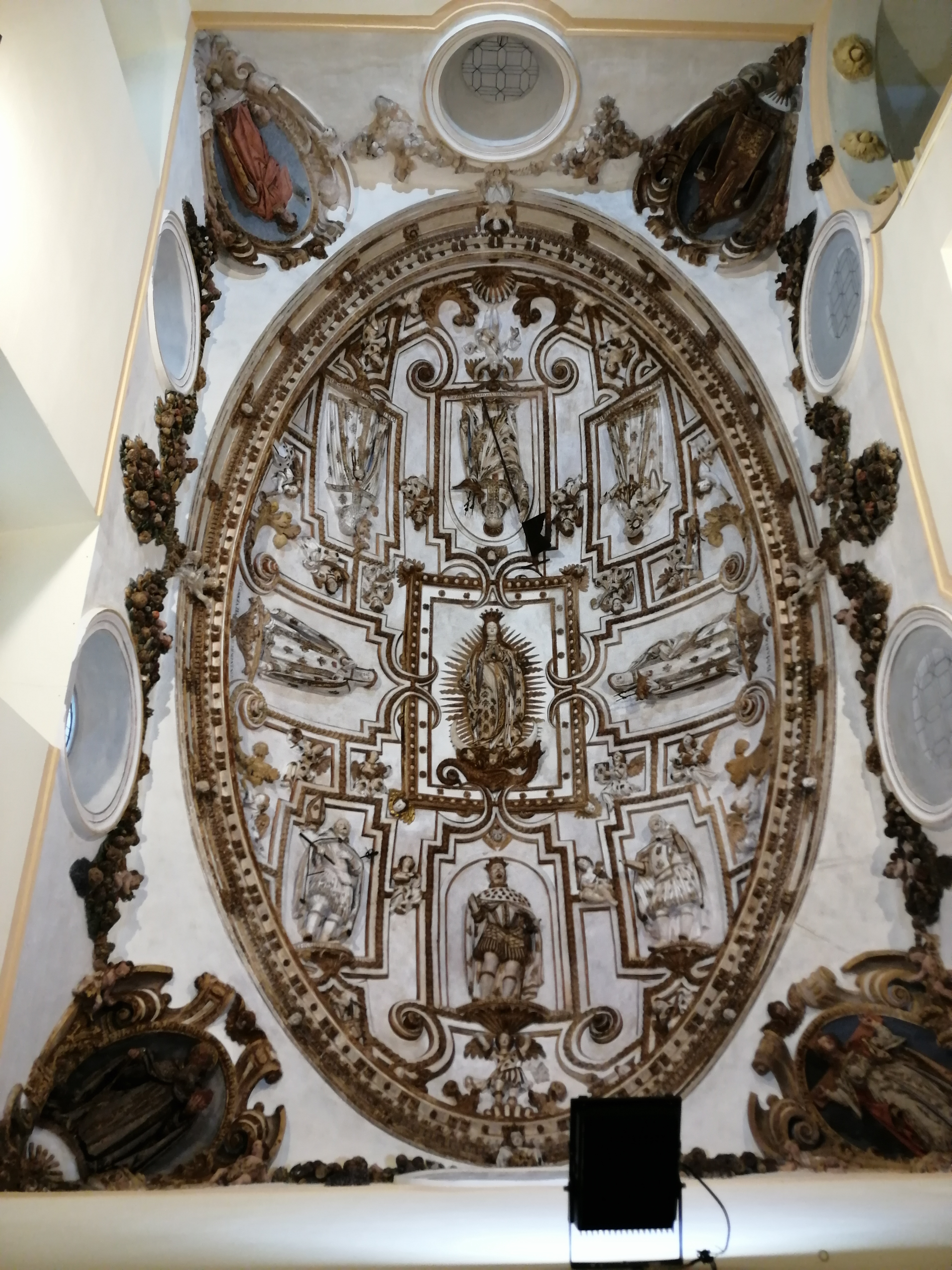 Convento de la Merced. Escalera principal. Cúpula