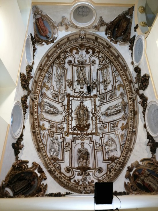 Convento de la Merced. Escalera principal. Cúpula