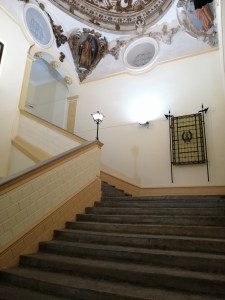Convento de la Merced. Escalera principal