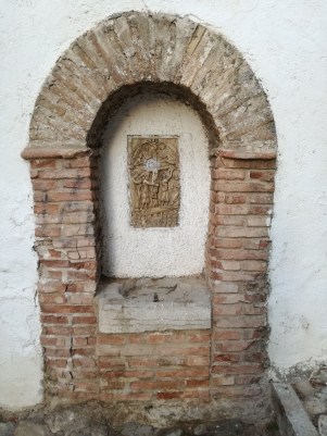 Pilar del Vía Crucis. Granada