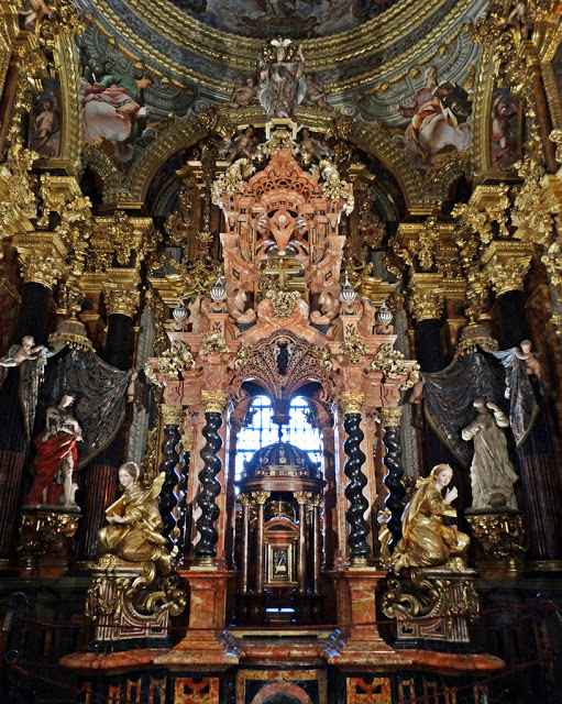La Granada de Luneta: MONASTERIO DE CARTUJA - Sancta Sanctórum - Sacristía